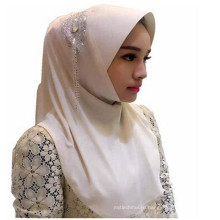 Мода женщин две facewomen хиджаб мусульманские платки/шарф